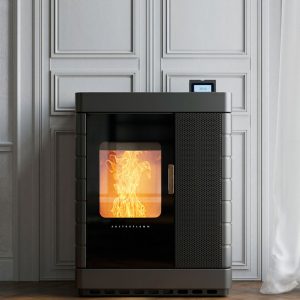 Kombi-Kaminofen - Austroflamm "Scotty Duo" heizen mit Holz und Pellets