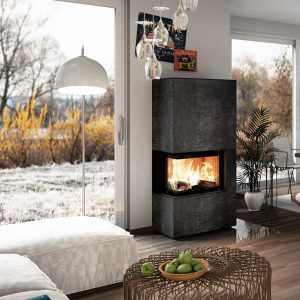 Kaminofen Neocube C20 "metal dark"