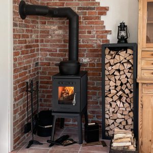 Bullerjan Cook Mini - Guss Kaminofen mit Kochfunktion