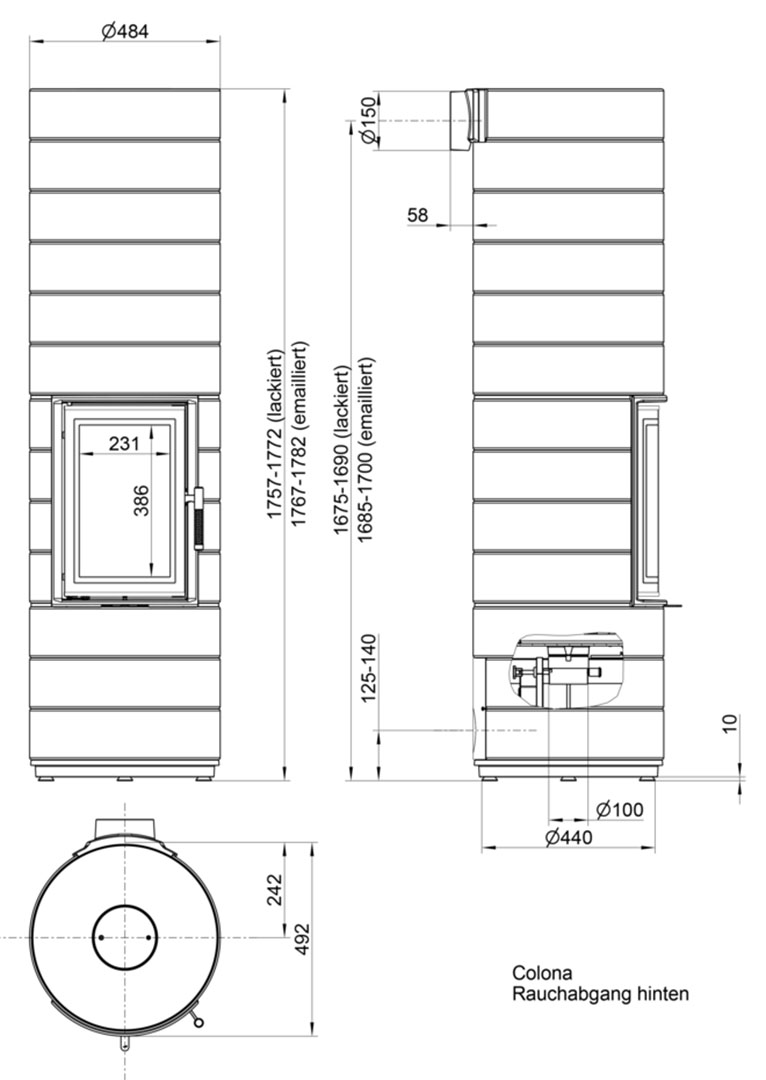 Kleinspeicherofen - Leda COLONA – Bild 12