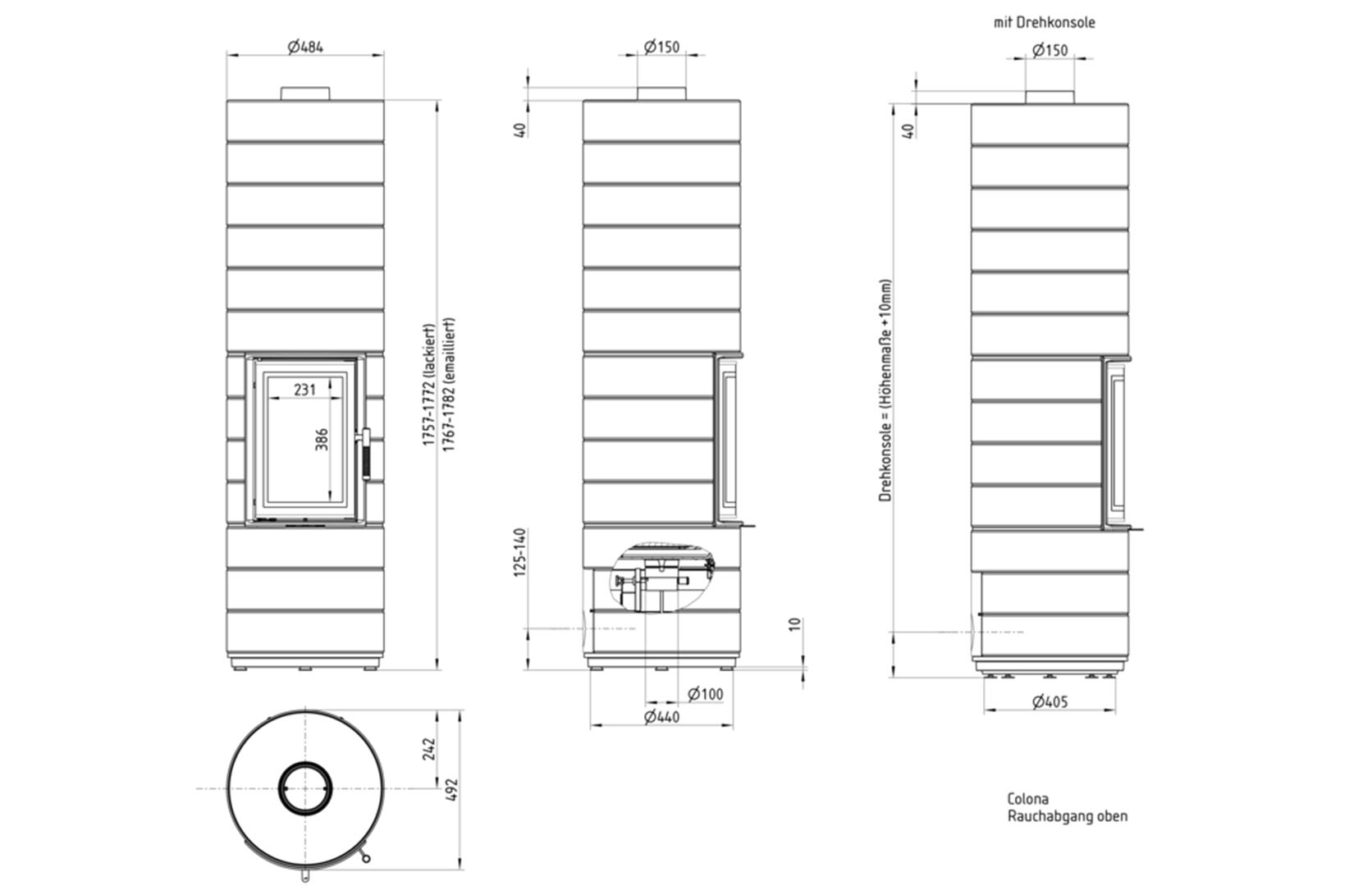 Kleinspeicherofen - Leda COLONA – Bild 13