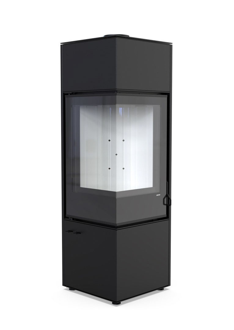 Kaminofen - EM "Quadroom" Black Edition – Bild 5