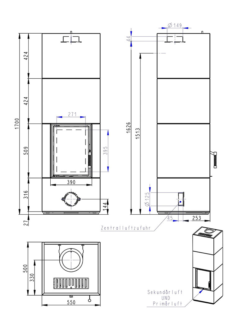 Kleinspeicherofen "HE AVY" – Bild 15